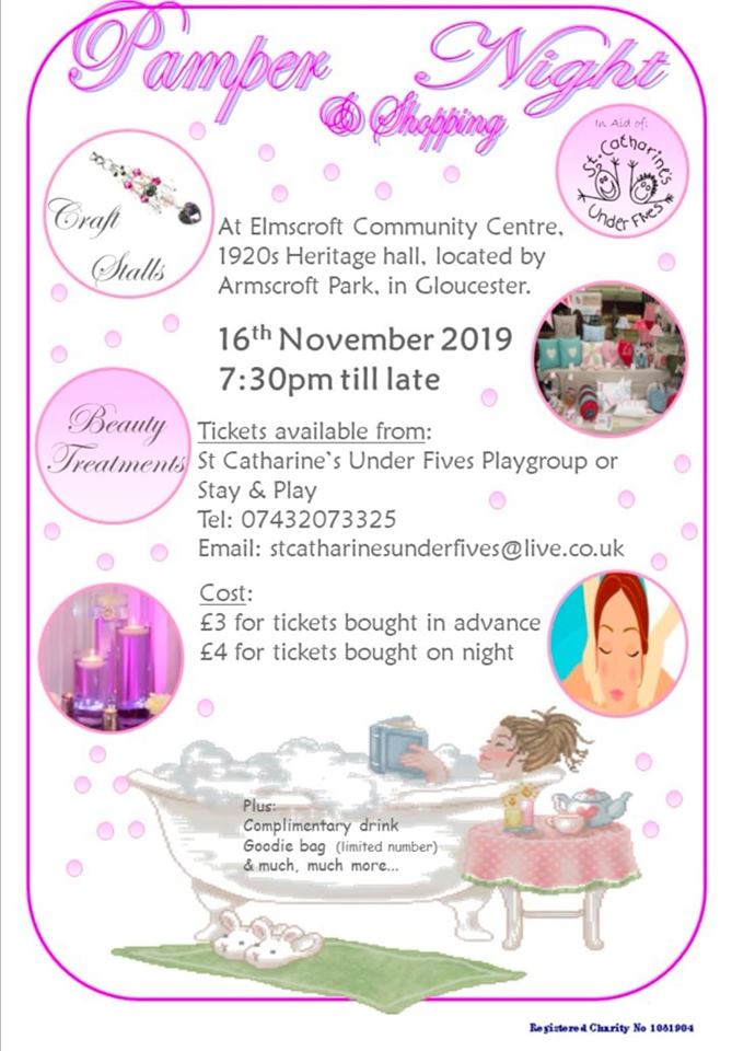 Pamper Night Poster