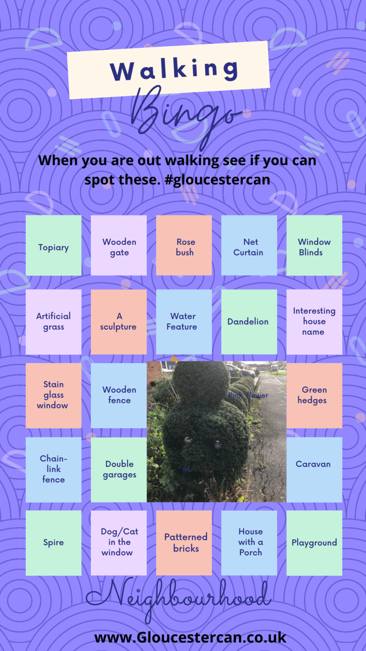 Walking Bingo